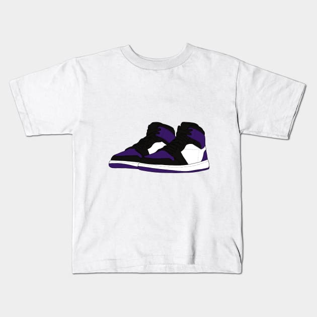 Sneakers 6 Kids T-Shirt by morgananjos